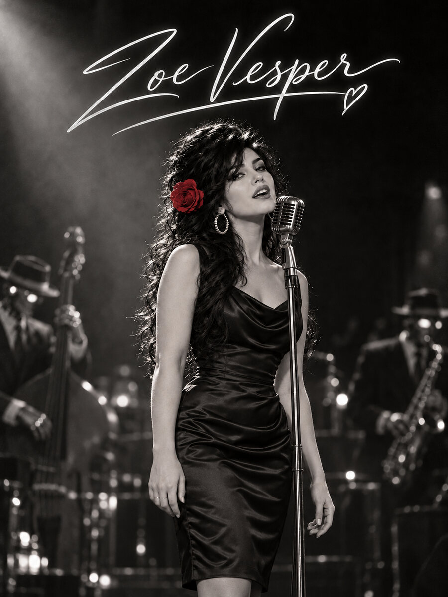 Zoe Vesper poster artwork.